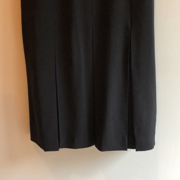 J. Crew 2 Tall black wool cashmere sleeveless black dress size 2T - Picture 3 of 7